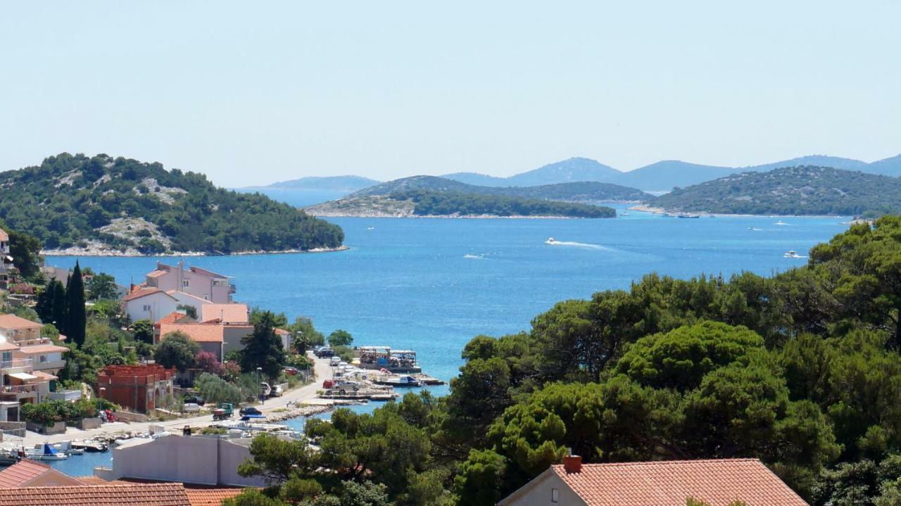 Villa Dvorine Tisno Esterno foto